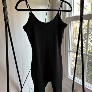 Black Sleeveless Bodysuit